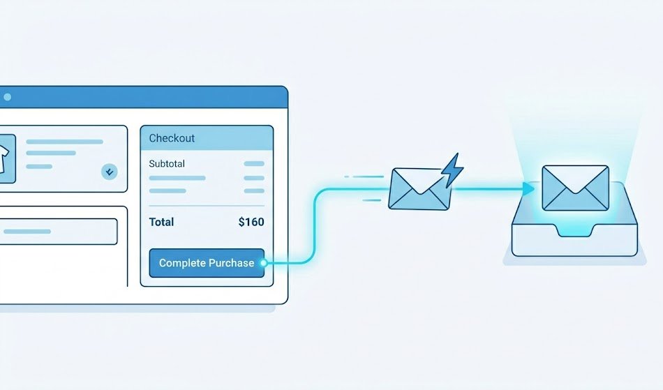 Email warmup concept illustration