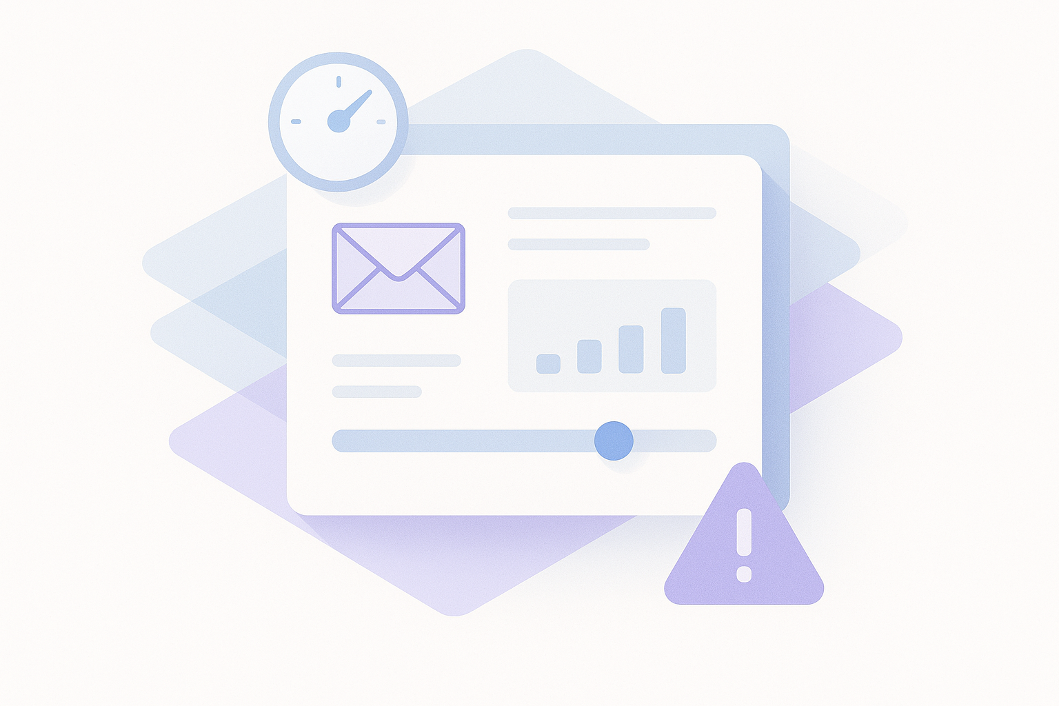 Why email sending frequency caps protect reputation illustration